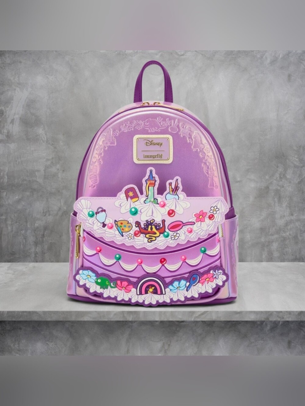 Loungefly Disney Tangled Cake Mini Backpack 🎂